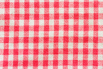red and white plaid