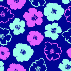 Vector seamless pattern for textile, fashion wear, wrapping paper and more
