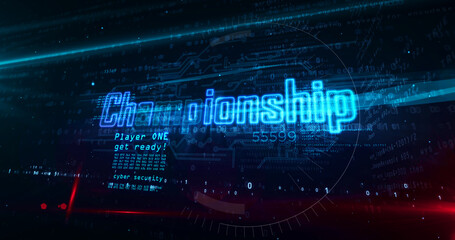 Championship sport game abstract concept 3d illustration © Skórzewiak