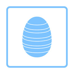 Easter Egg With Ornate Icon