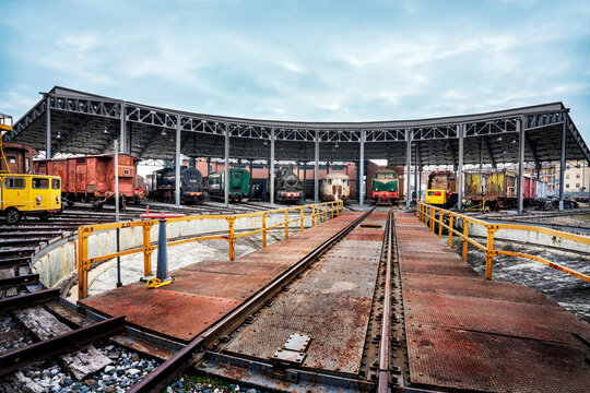 railway museum in Savigliano - Piedmont - Italy