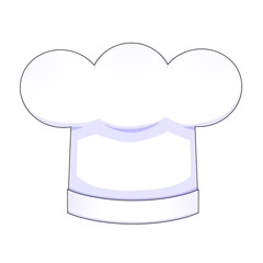 シェフがかぶる帽子（コック帽）