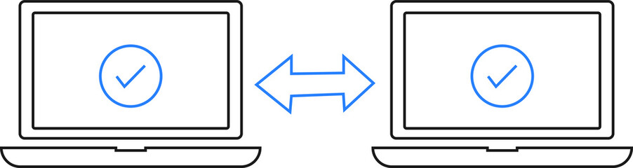 easy file transfer icon. data backup icon.