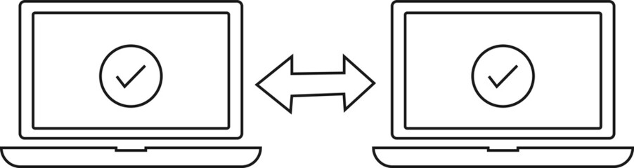 easy file transfer icon. data backup icon.