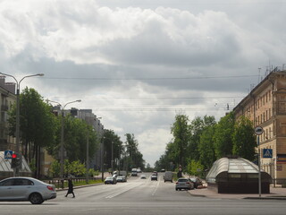 Fototapeta na wymiar Minsk way