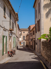 detail of the village of Alaro, majorca, balearics, spain