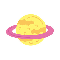 cute saturn planet