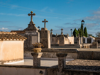 Cemetery,Petra, Mallorca, Spain