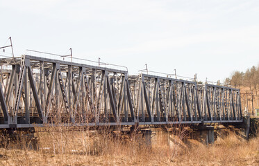 railway bridge across the river