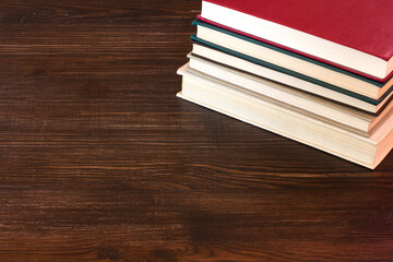 stack of books