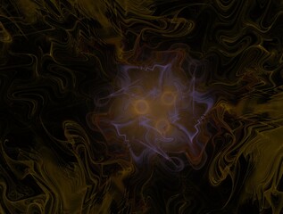 Imaginatory fractal background Image
