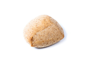 Fototapeta na wymiar Cereal bread on a white background. Isolated.