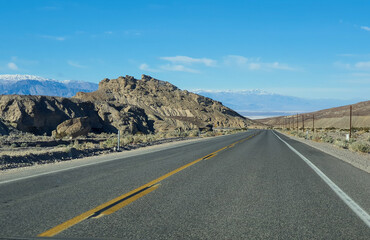 road to the mountains