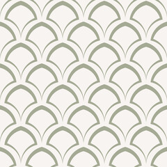 Vector seamless geometric pattern. Abstract retro background design. Simple monochrome repeating elements.