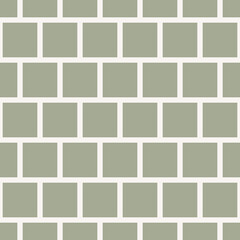 Vector seamless geometric pattern. Abstract retro background design. Simple monochrome repeating elements.