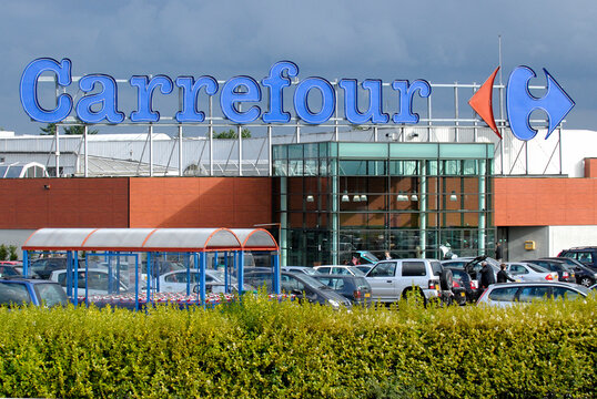 Hypermarché Carrefour, enseigne magasin