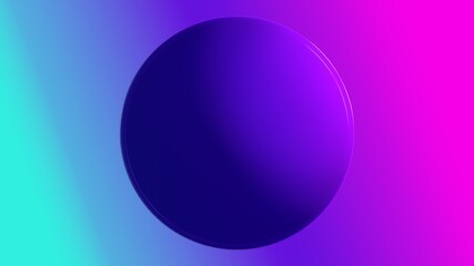 3d render gradient volumetric background