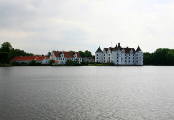 Naklejka premium The Castle Glücksburg near Schleswig, Schleswig-Holstein, Germany, Europe
