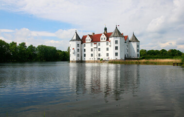 The Castle Glücksburg near Schleswig, Schleswig-Holstein, Germany, Europe