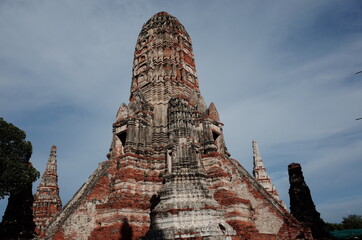 Chaiwatthanaram Temple, Chiang Mai Ayutthaya, attractions and ancient sites of Thailand