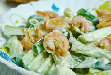 Creamy Shrimp and Celery Salad