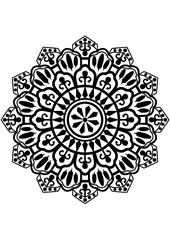 Mandala, flower, Sunflower, Graphic, Summer,  decor