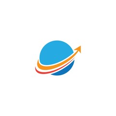 Fototapeta premium arrow logo