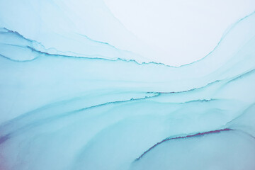 Obraz premium Artistic background that applicable for design cover, poster, brochure. Modern art. Marble texture. Natural pattern. Ink colors are amazingly bright. Alcohol ink sea texture. Contemporary art.