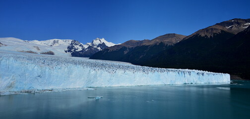 The Perito Moreno Glacier is a glacier located in the Los Glaciares National Park, in the southwestern part of the province of Santa Cruz, Argentina.
