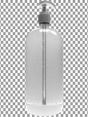 bottle of gel