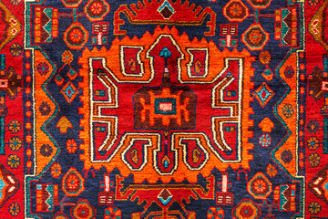 Beautiful Azerbaijan Caucasian rugs details