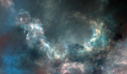 Fototapeta na wymiar Arm Nebula 13020 x 7617 px
