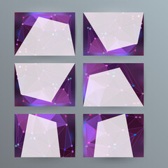 Modern triangle geometrical beautiful background. Geometric background in Origami style with colors gradient polygonal Vector illustration EPS 10 of triangles for leaflet layout, presentation template