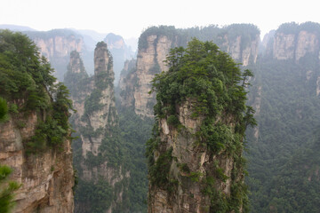 Fototapeta premium Paisaje de zhangjiajie
