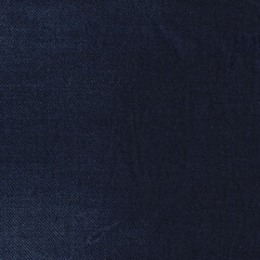 Deep blue rough denim fabric. Classic backdrop