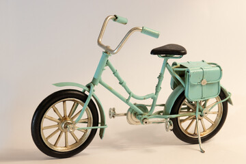 Fototapeta na wymiar vintage toy bike