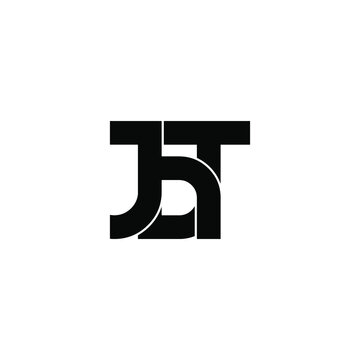 jbt letter original monogram logo design