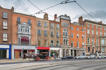 Obraz premium Street in Dublin, Ireland