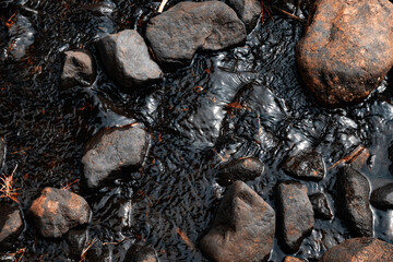 stones in the river