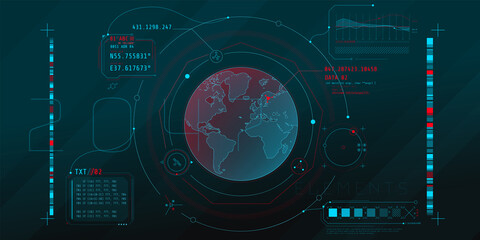 Design of the virtual interface of the planetary protection program.