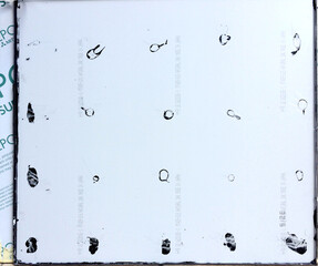 metal plate with rivets