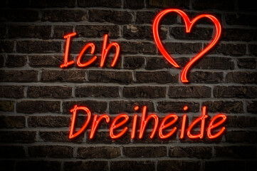 Obraz premium Dreiheide