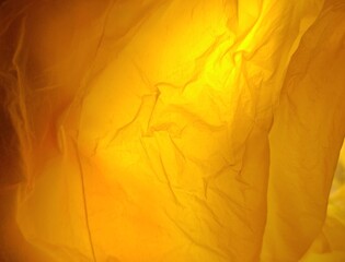 abstract from used plastic bag material