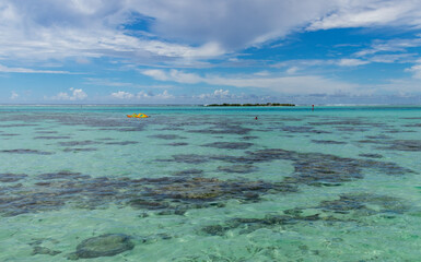 Lagon turquoise de Moorea, Polynésie française