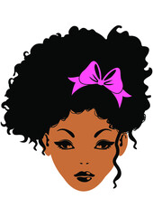 Afro Woman, Black Girl, African American Woman, Curly Hair, Afro Queen, Strong Woman