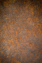 Vintage brown  leather texture closeup .