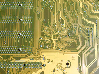 close up of a circuit board, close up of electronic circuit board, electronic circuit board