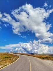 Fototapeta premium the road to the sky Transalpina, Romania