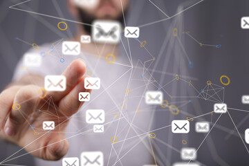 contact communication support contact concept service