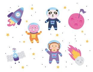 space set icons